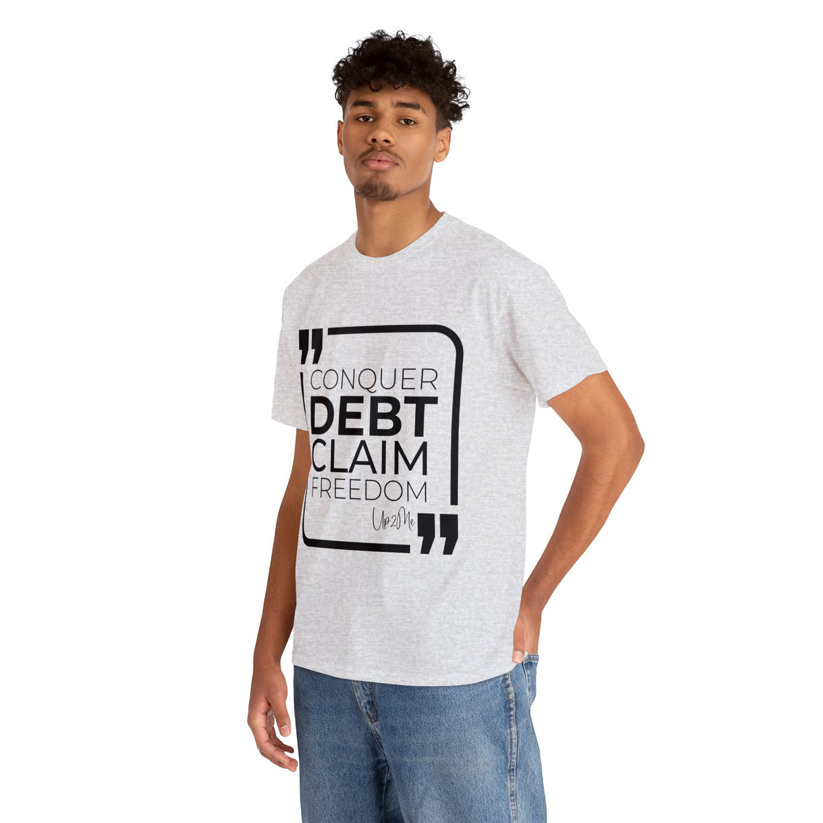 Conquer Debt, Claim Freedom T-shirts