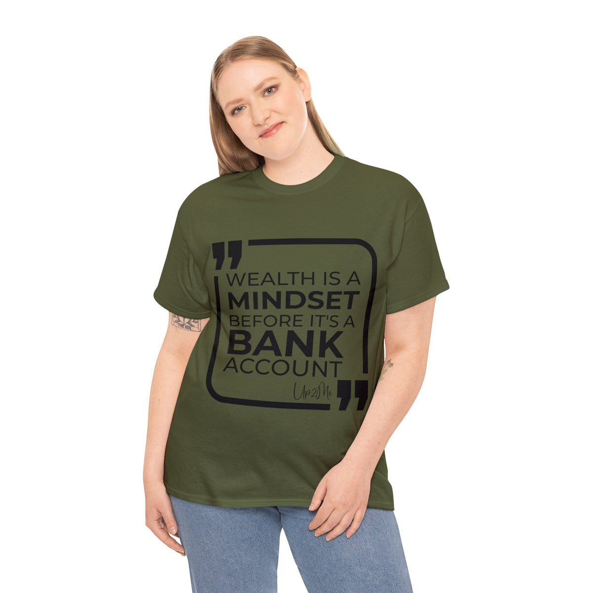 Wealth is a Mindset Before It's a Bank Account T-shirts