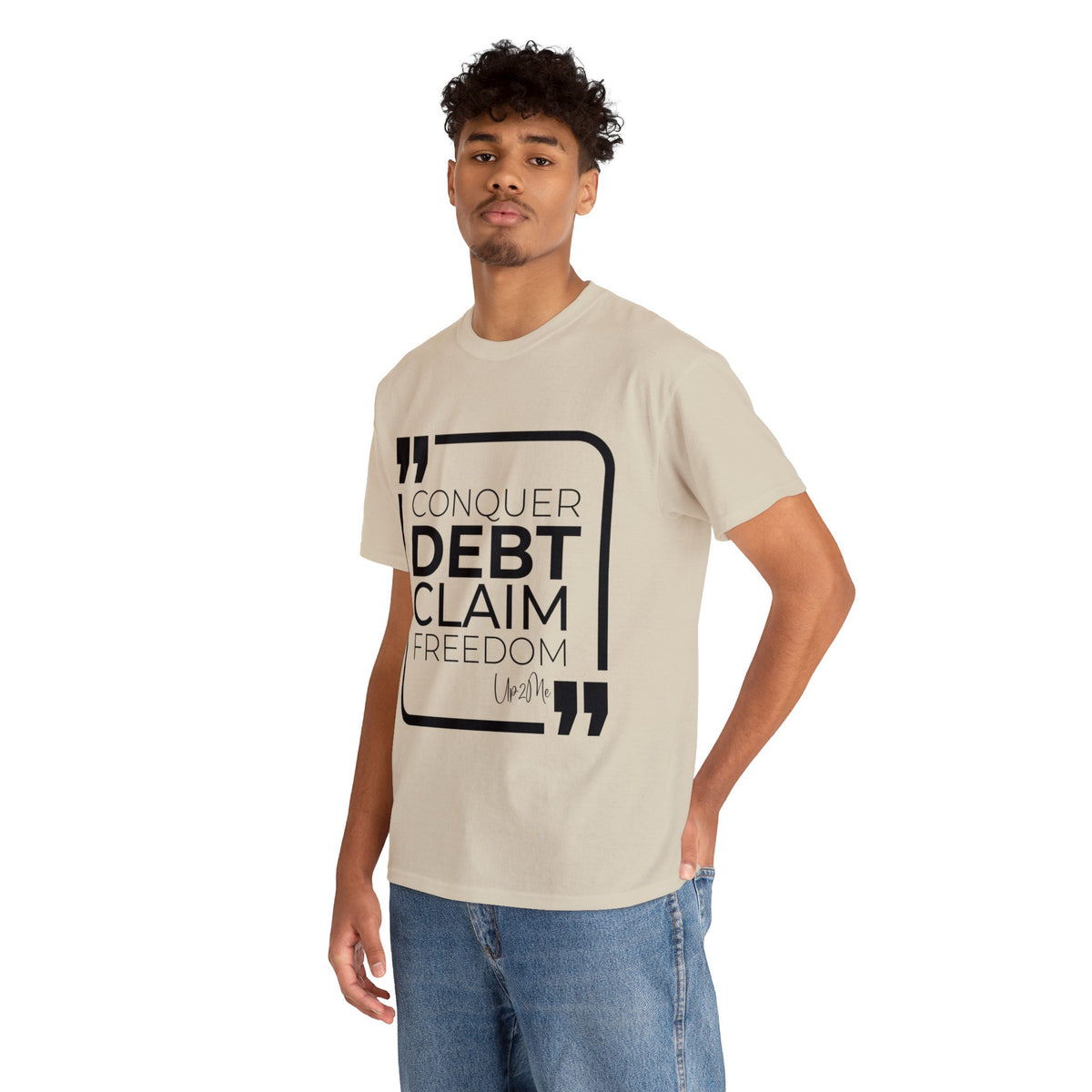 Conquer Debt, Claim Freedom T-shirts