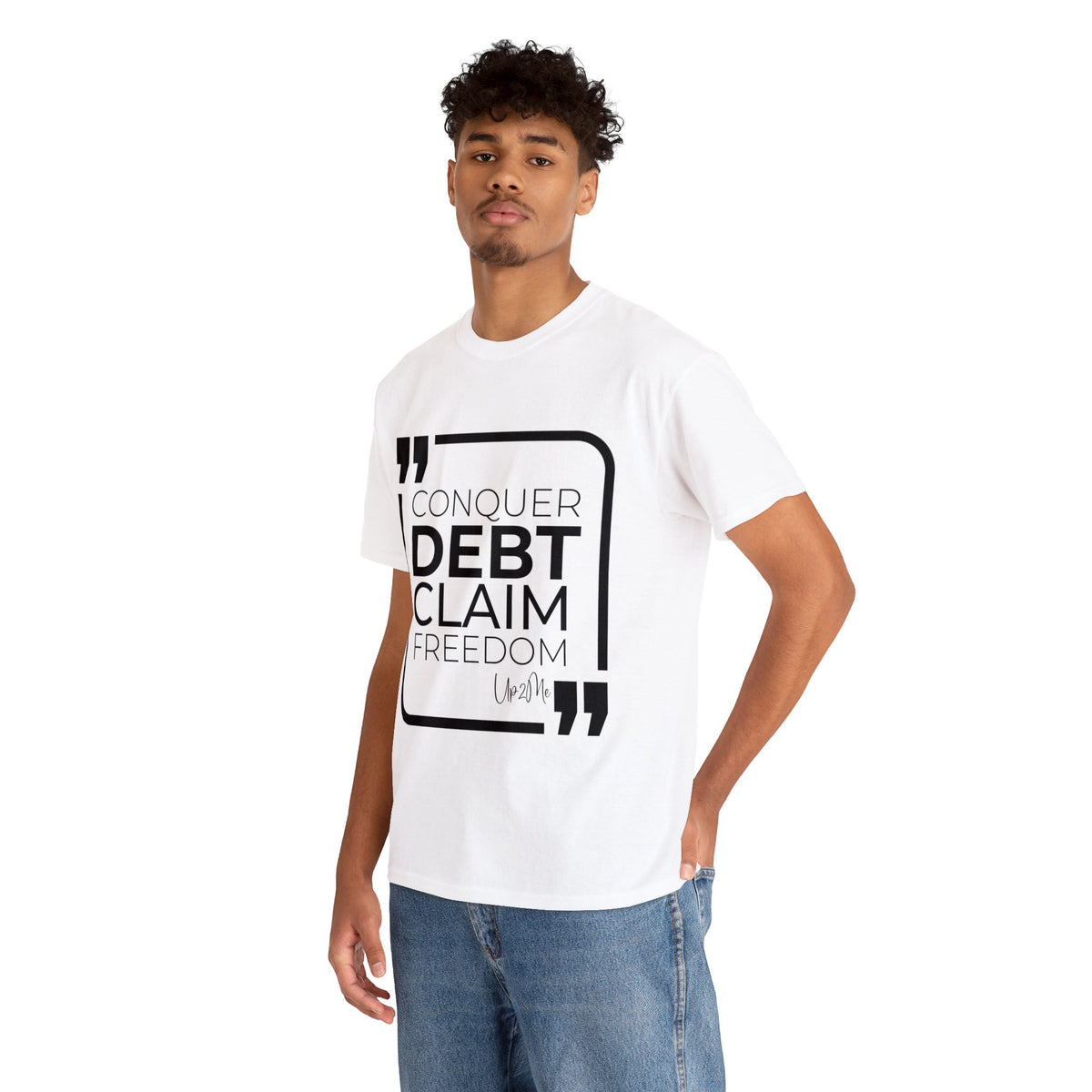 Conquer Debt, Claim Freedom T-shirts