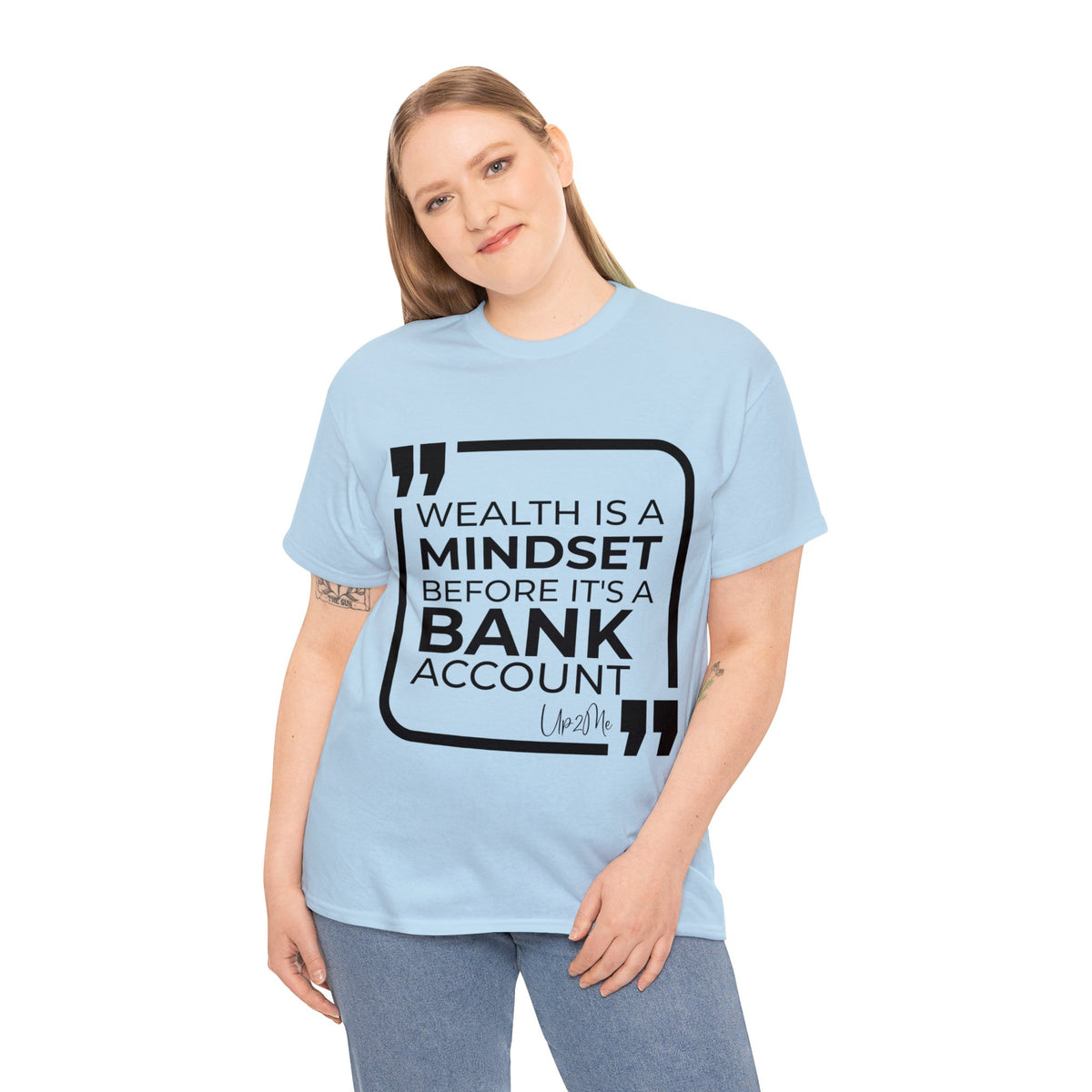 Wealth is a Mindset Before It's a Bank Account T-shirts