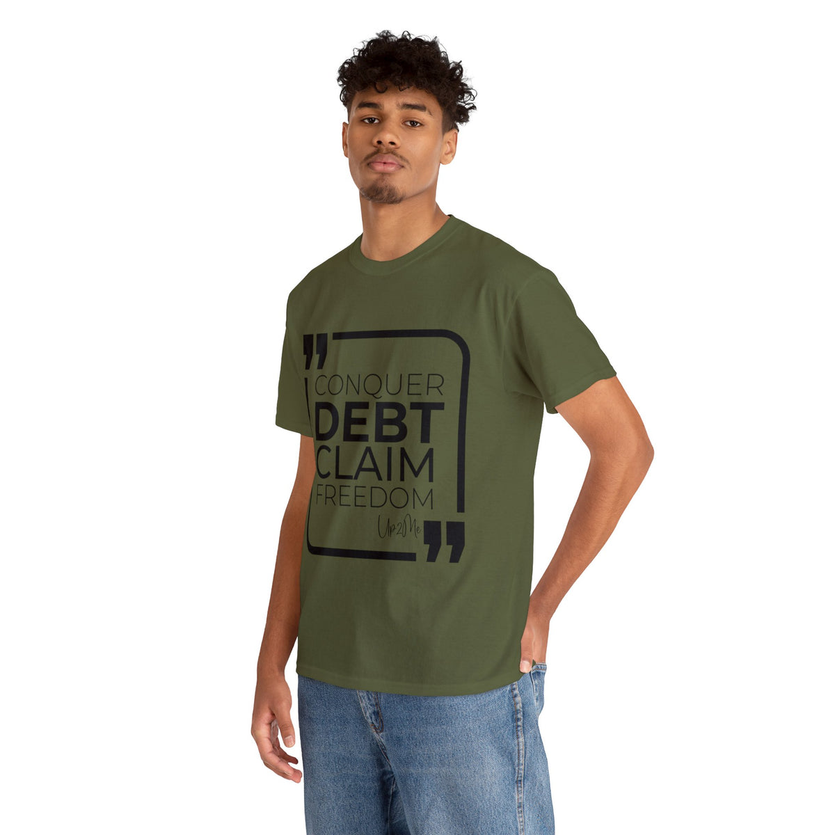 Conquer Debt, Claim Freedom T-shirts