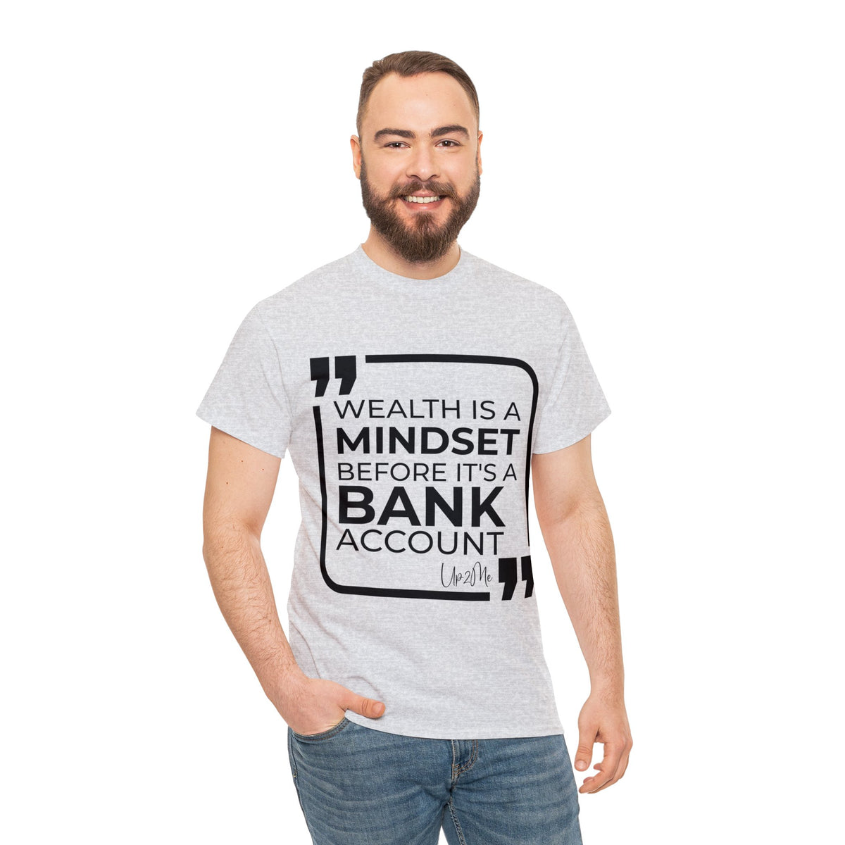 Wealth is a Mindset Before It's a Bank Account T-shirts