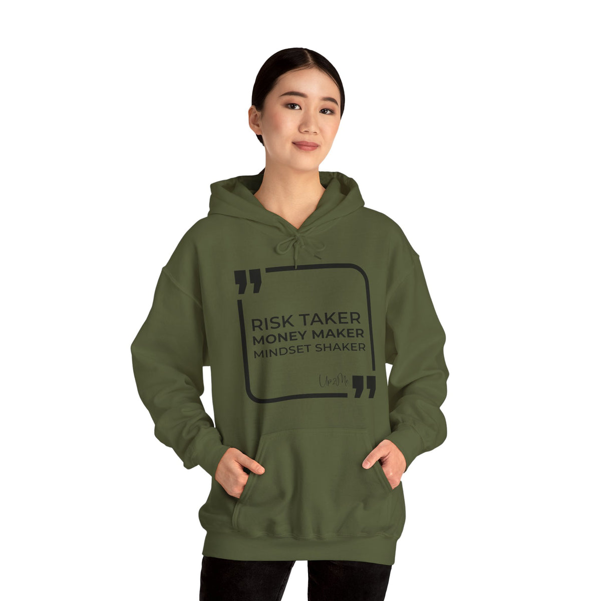 Risk Taker, Money Maker, Mindset Shaker Hoodies