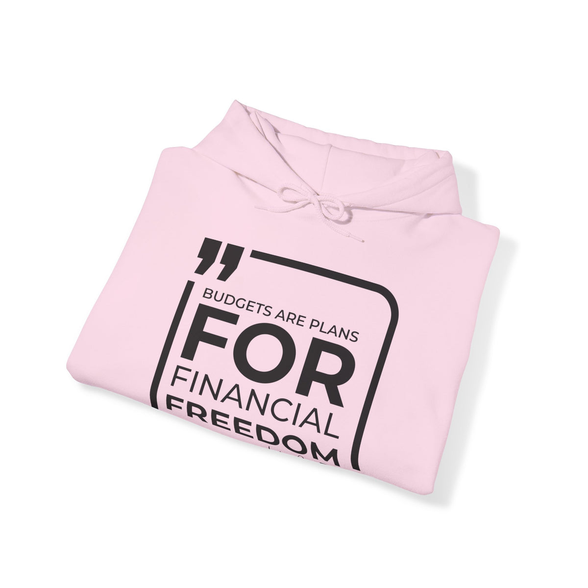 Budgets Are Plans for Financial Freedom Hoodies