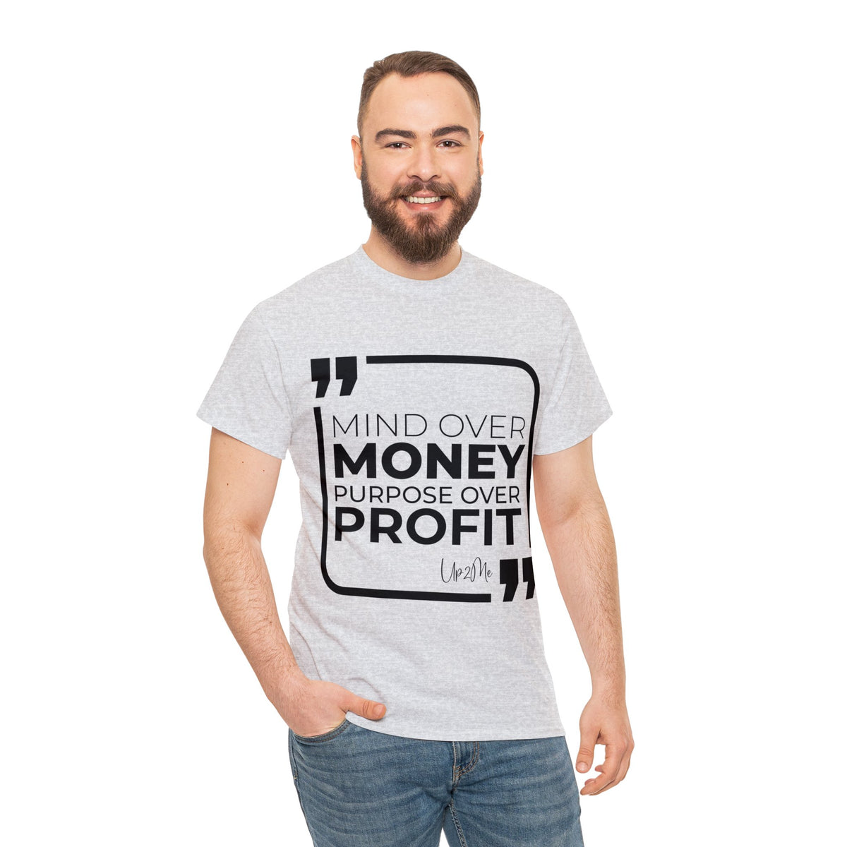 Mind Over Money, Purpose Over Profit  T-shirts