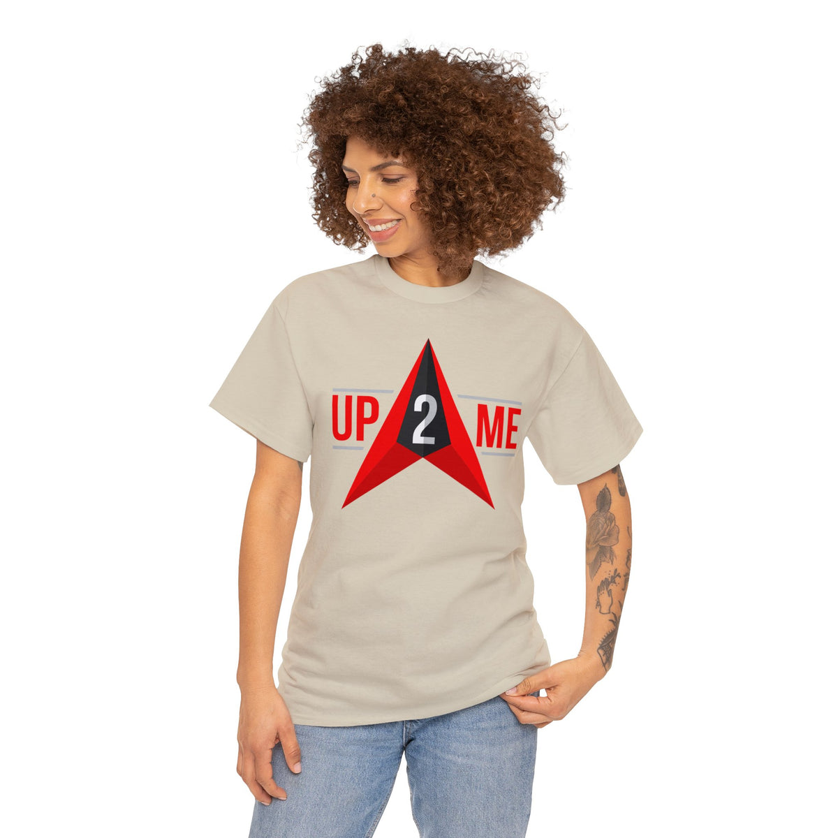 UP2ME Unisex Heavy Cotton Tee