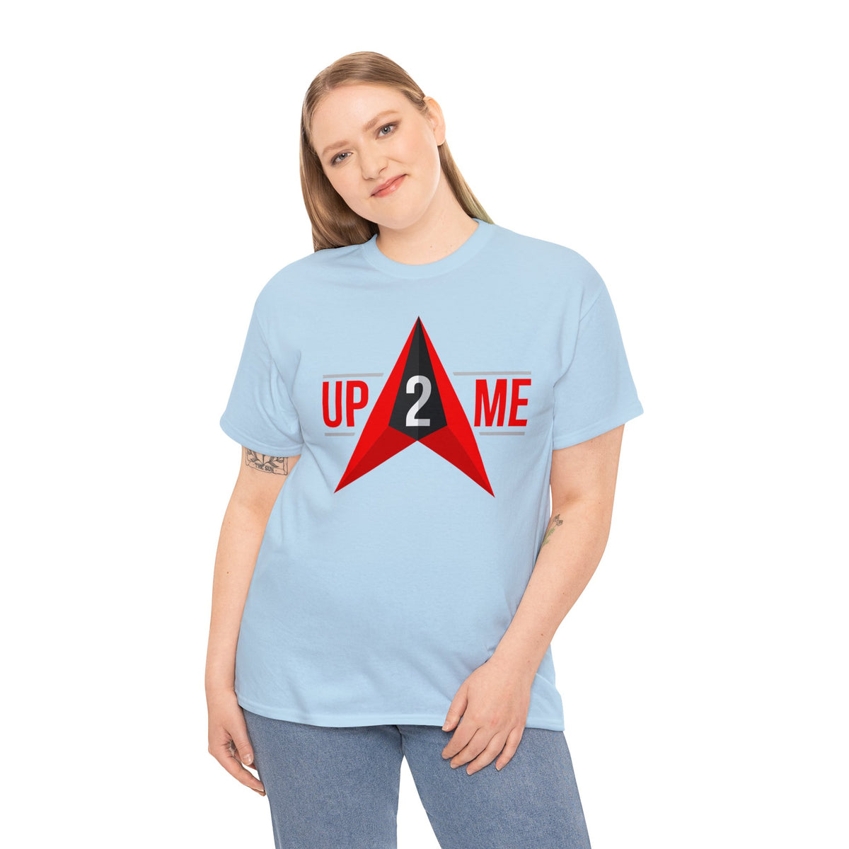 UP2ME Unisex Heavy Cotton Tee