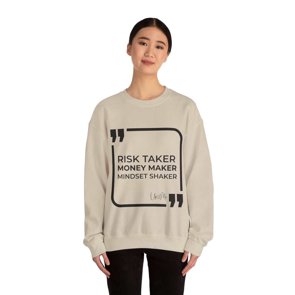 Risk Taker, Money Maker, Mindset Shaker Sweatshirt