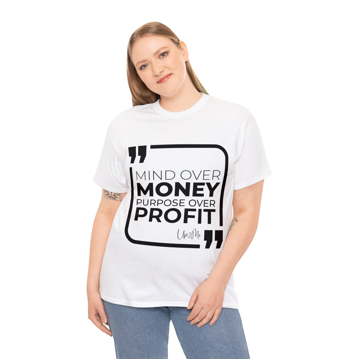 Mind Over Money, Purpose Over Profit  T-shirts