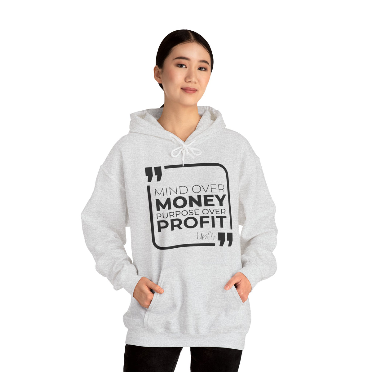 Mind Over Money, Purpose Over Profit Hoodies