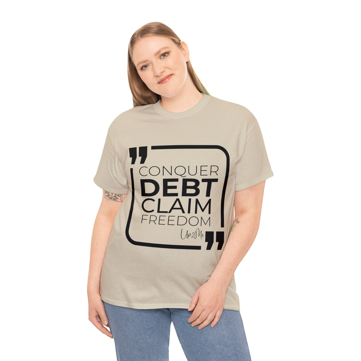 Conquer Debt, Claim Freedom T-shirts