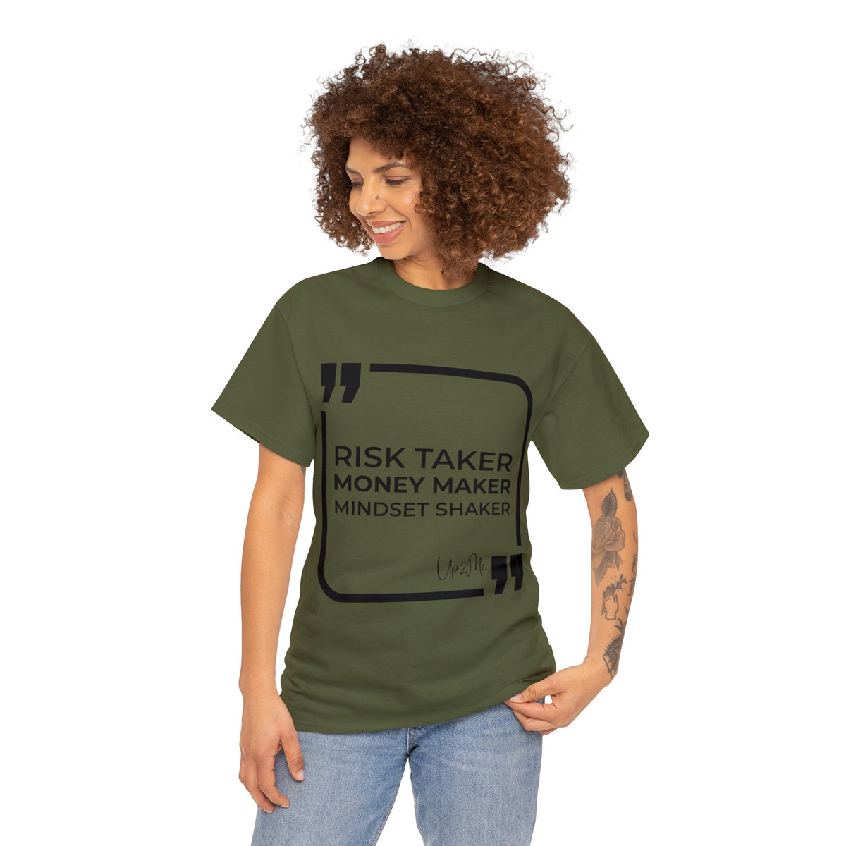 Risk Taker, Money Maker, Mindset Shaker T-shirts