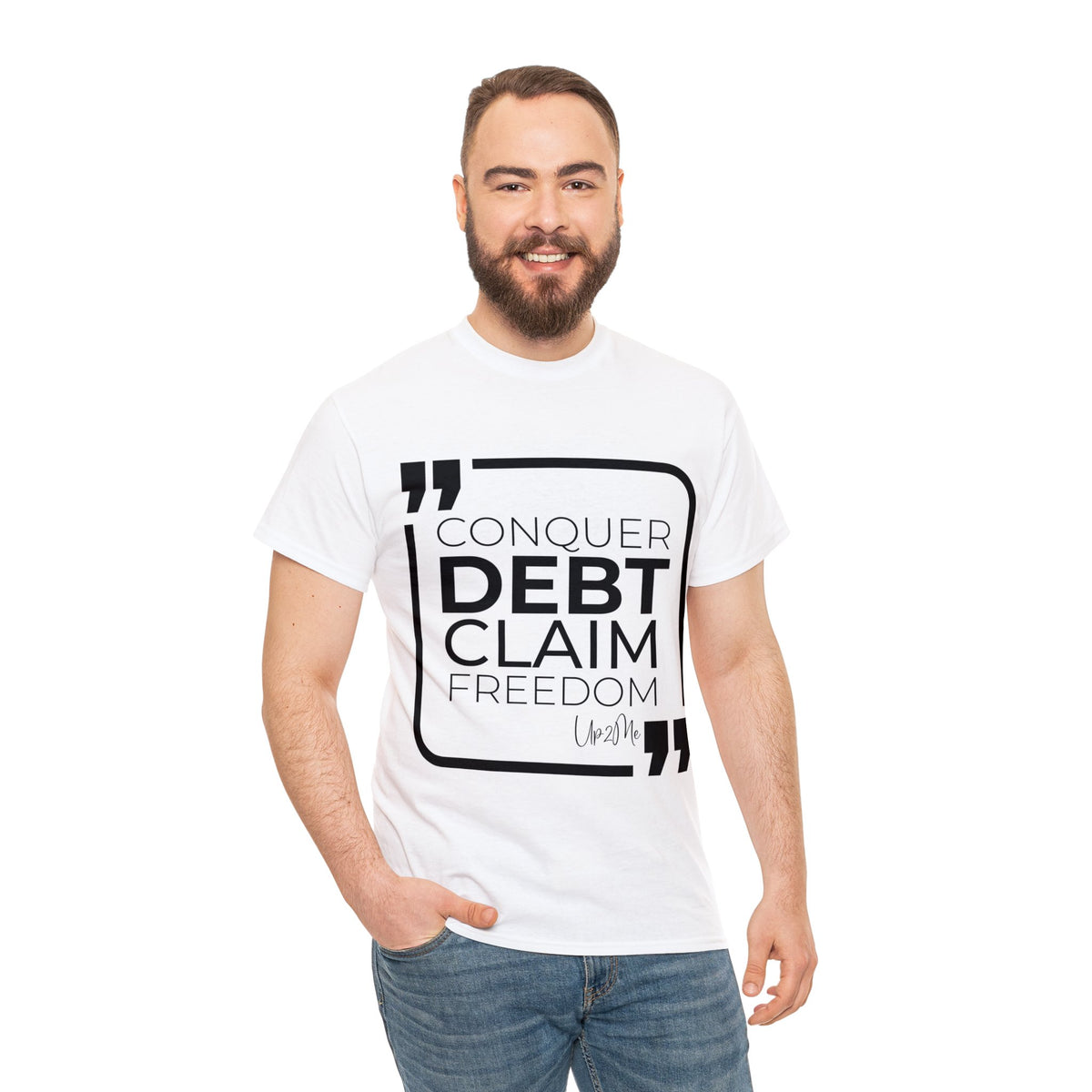 Conquer Debt, Claim Freedom T-shirts