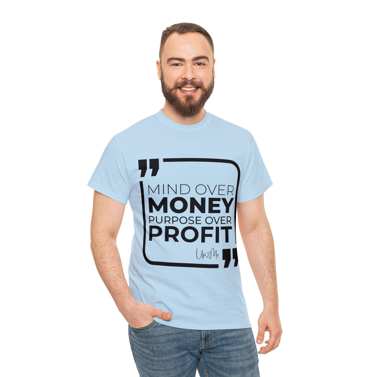 Mind Over Money, Purpose Over Profit  T-shirts