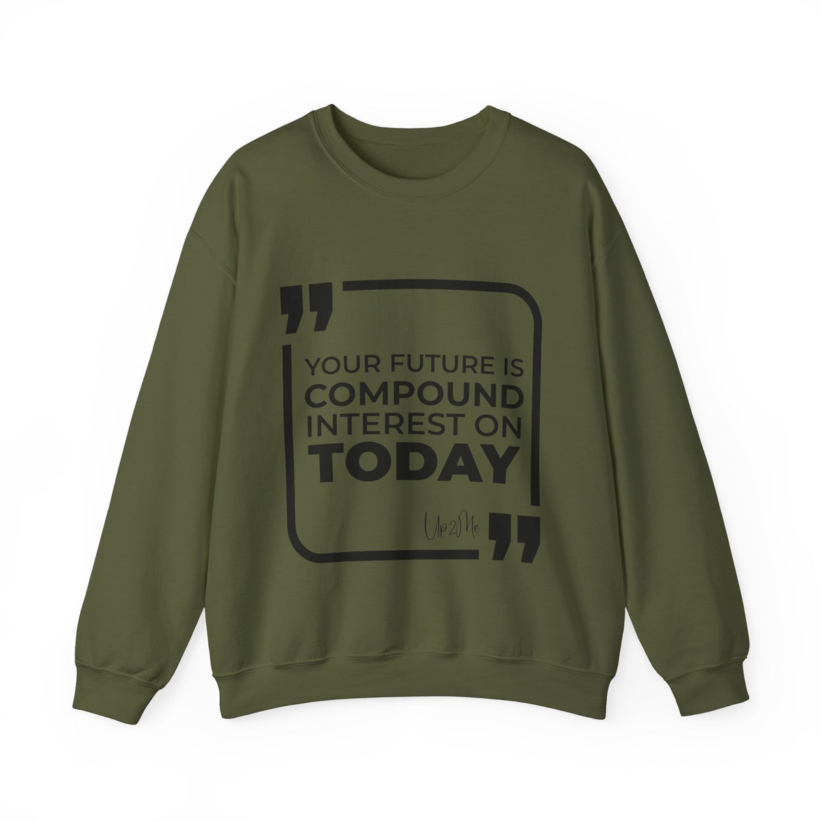 Your Future Is Compound Interest on Today Sweatshirt