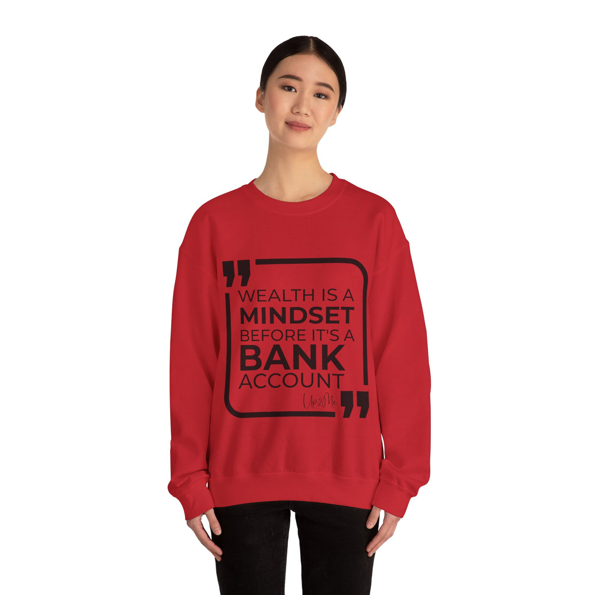 Wealth is a Mindset Before It's a Bank Account  Sweatshirt