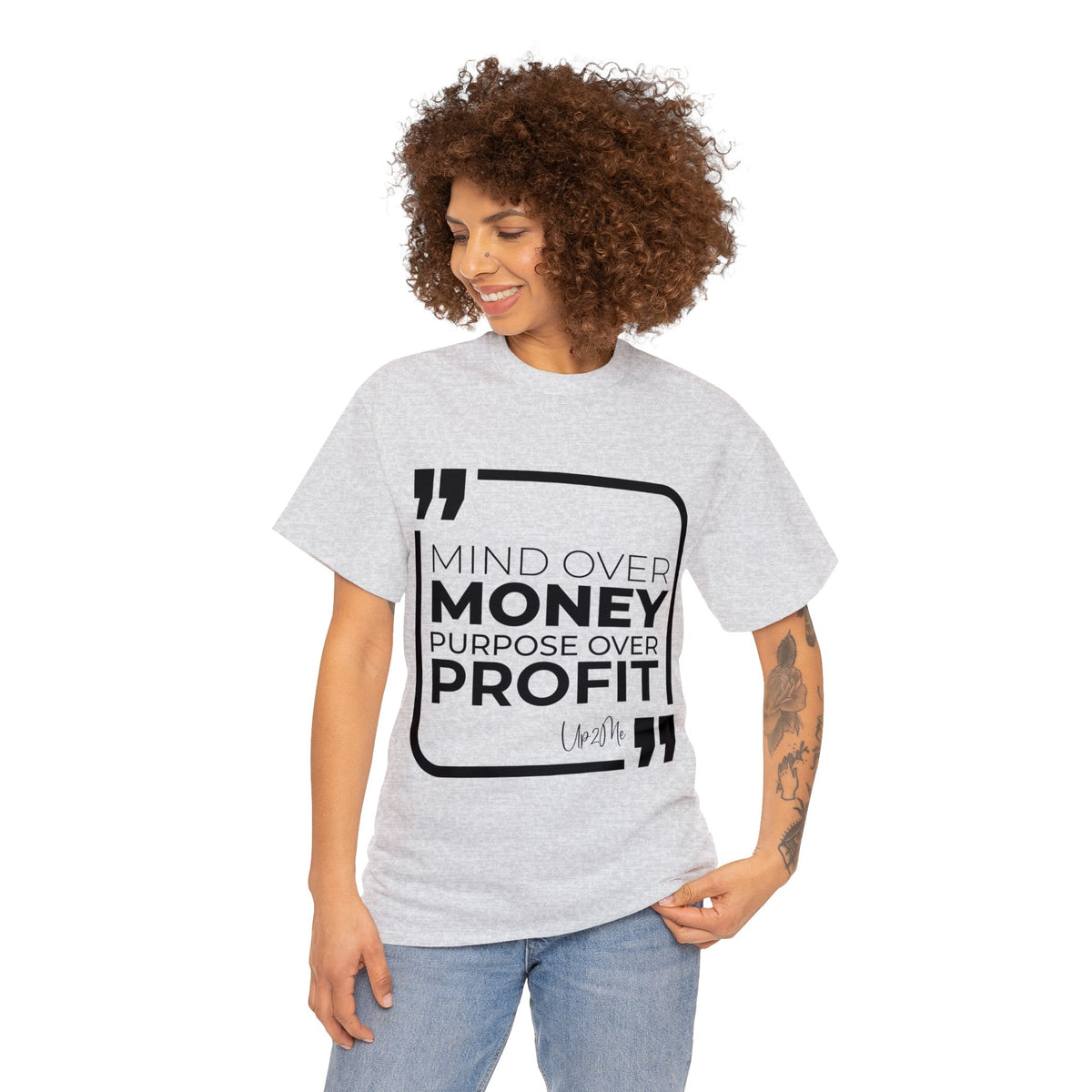 Mind Over Money, Purpose Over Profit  T-shirts