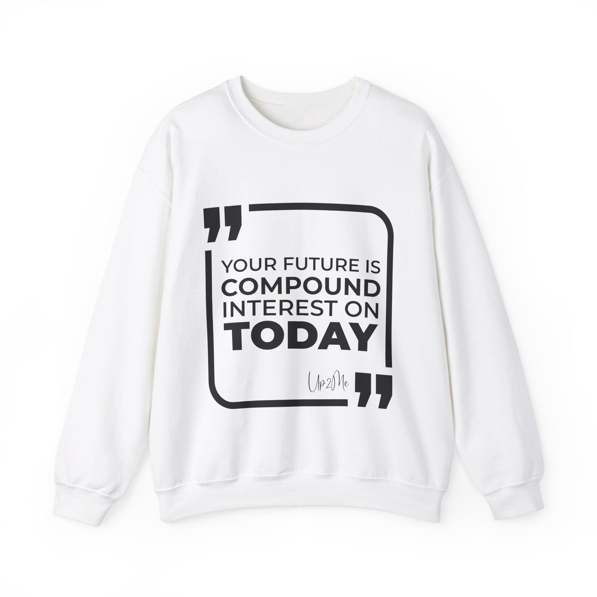 Your Future Is Compound Interest on Today Sweatshirt