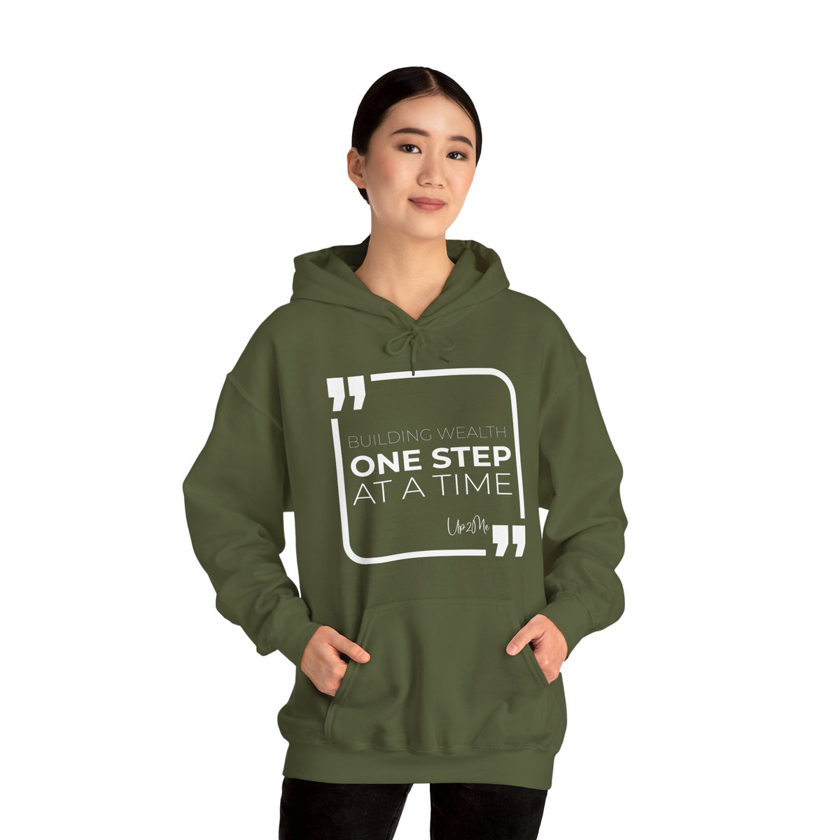 Building Wealth, One Step at a Time Hoodies