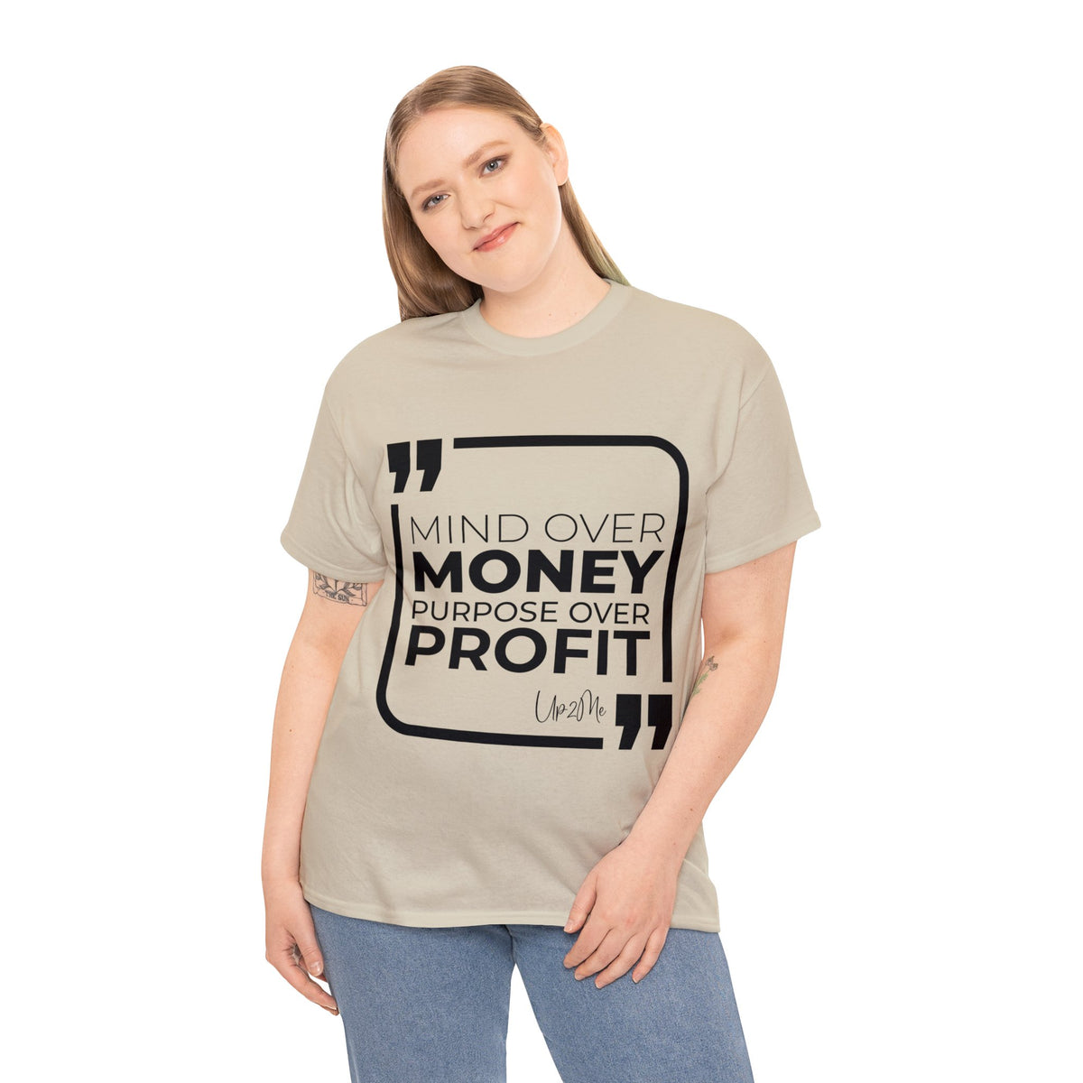 Mind Over Money, Purpose Over Profit  T-shirts