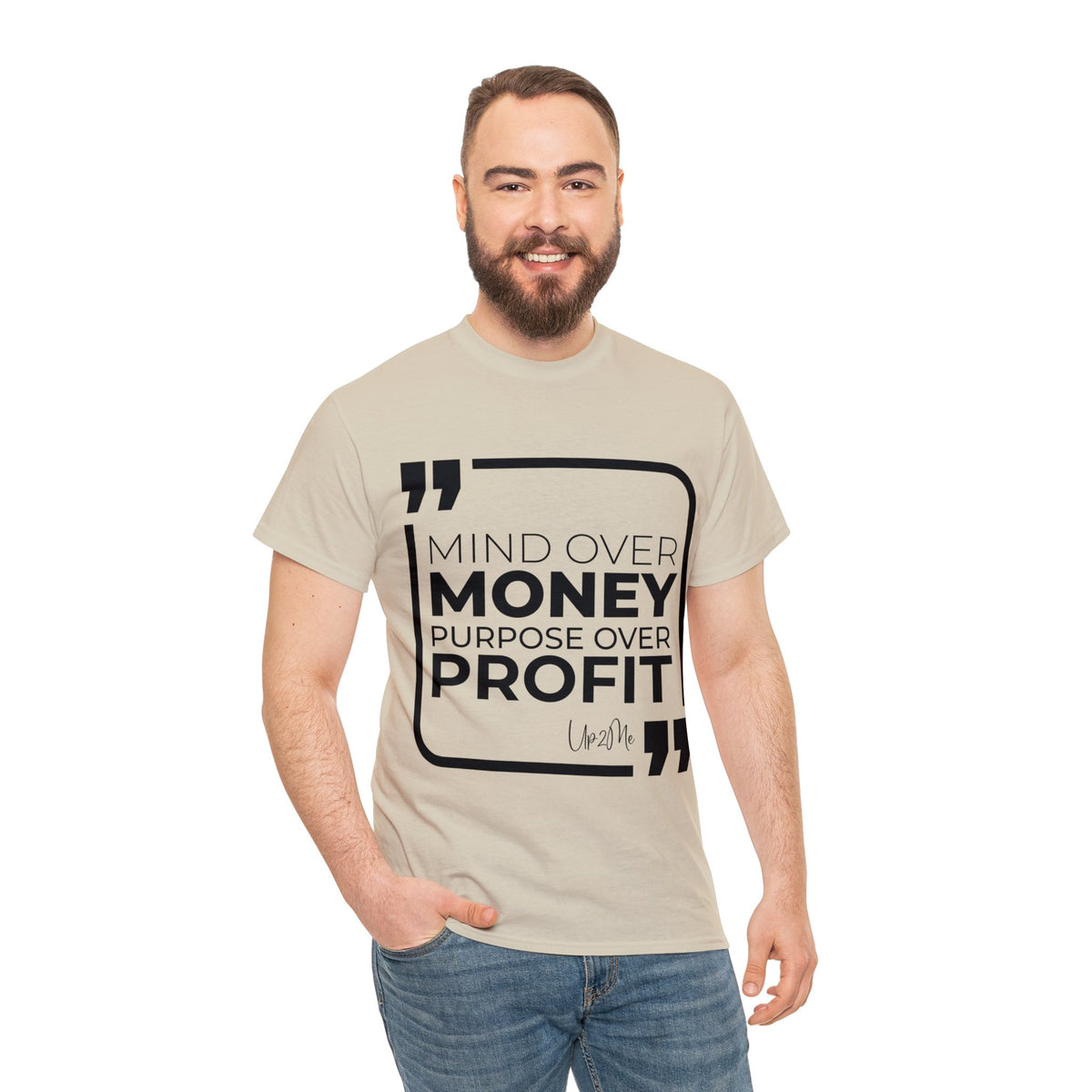 Mind Over Money, Purpose Over Profit  T-shirts