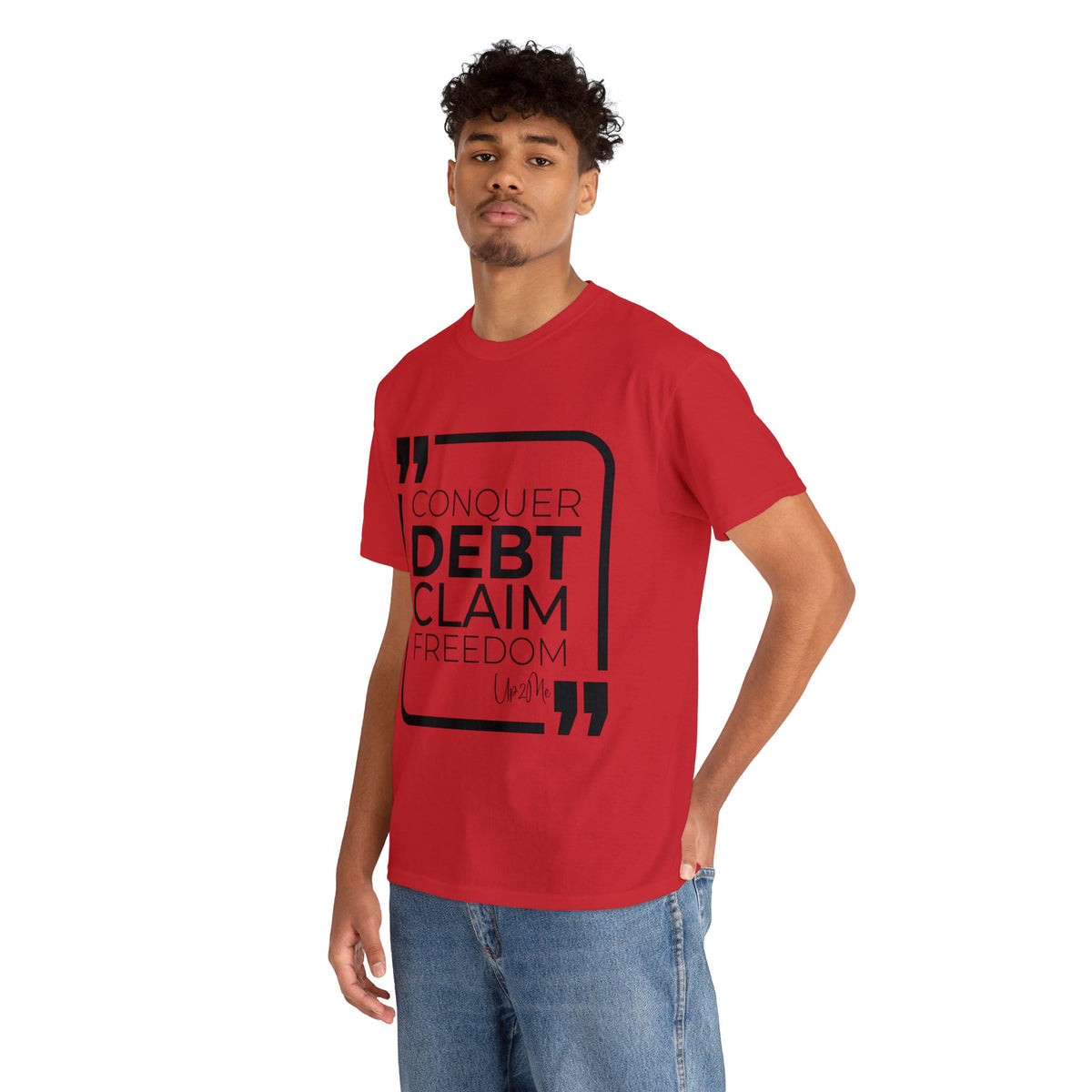 Conquer Debt, Claim Freedom T-shirts