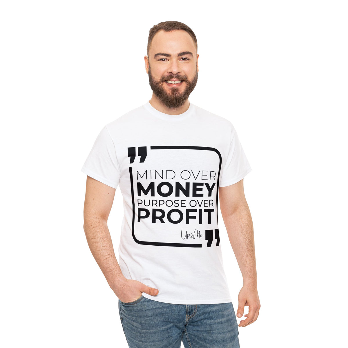 Mind Over Money, Purpose Over Profit  T-shirts