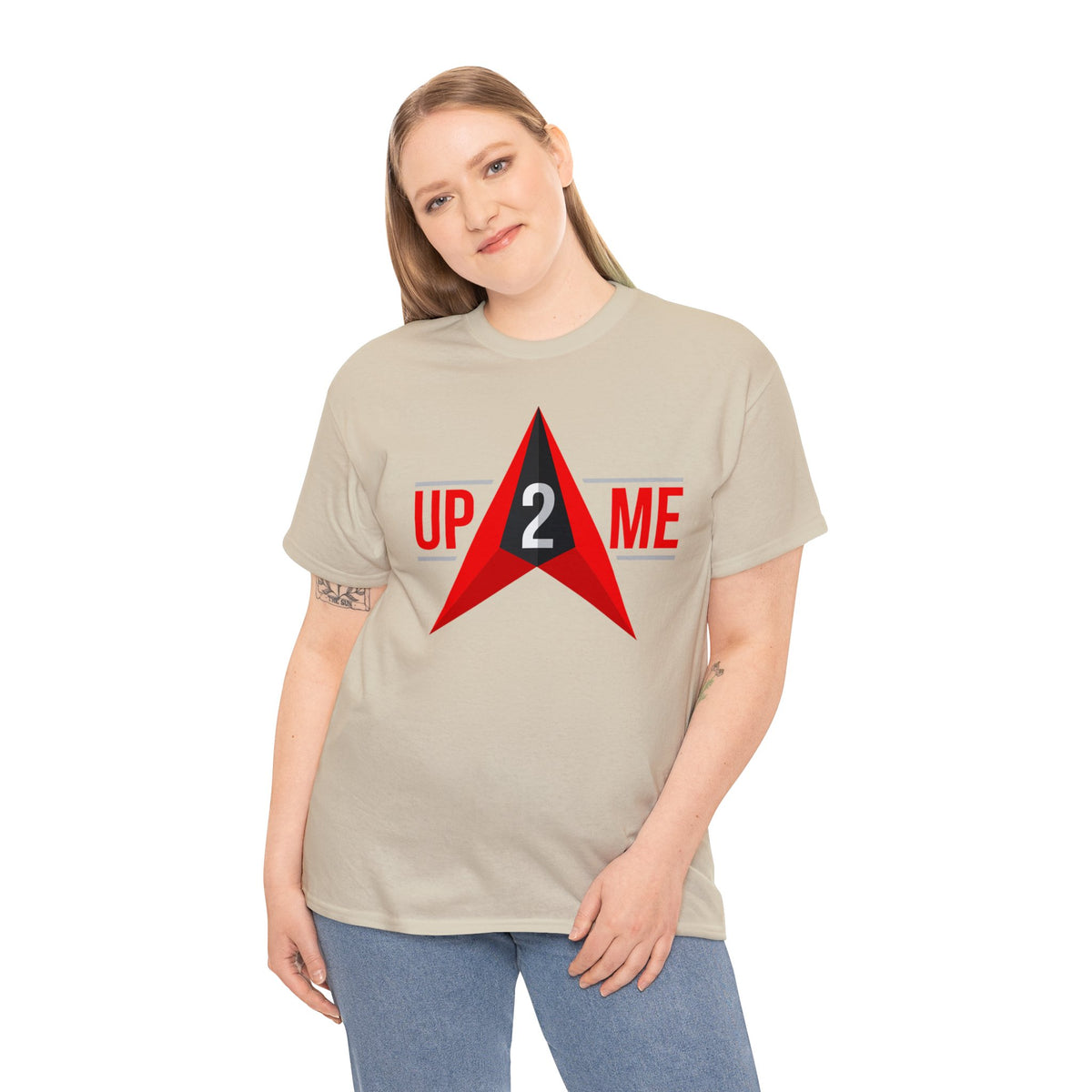 UP2ME Unisex Heavy Cotton Tee