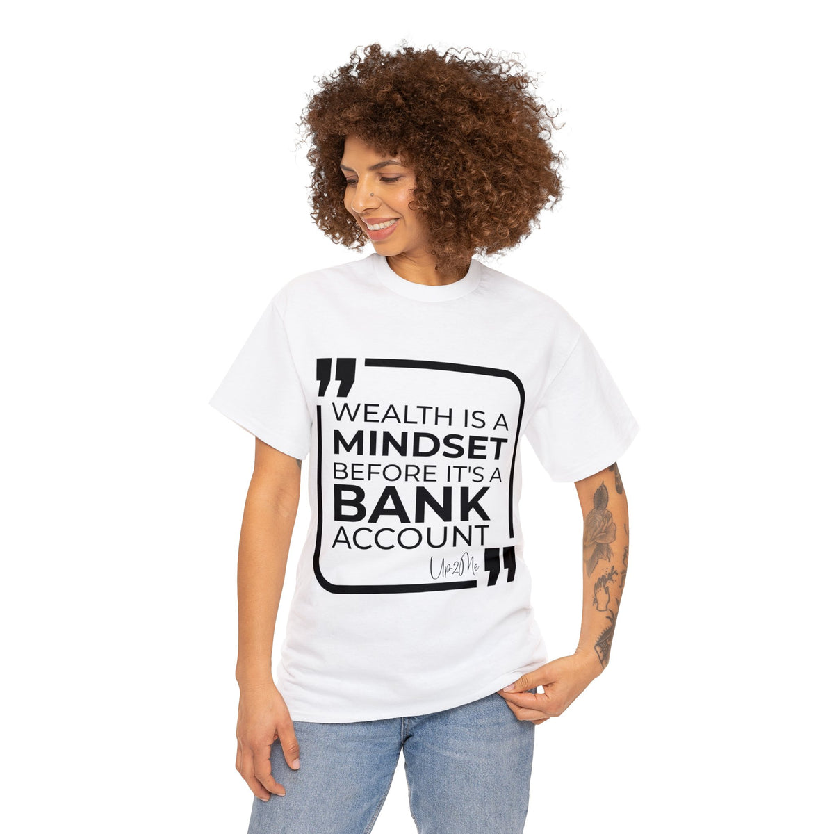 Wealth is a Mindset Before It's a Bank Account T-shirts