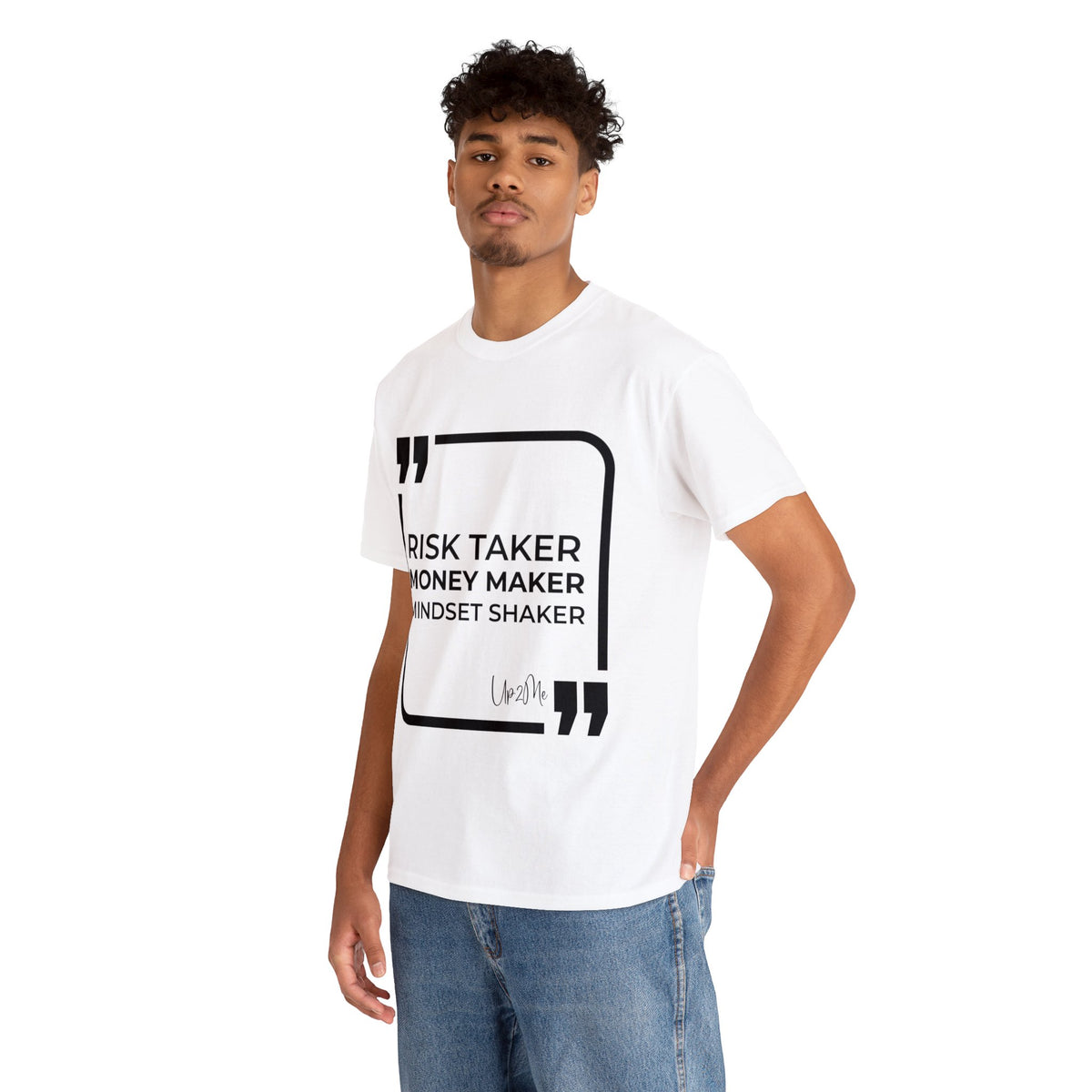 Risk Taker, Money Maker, Mindset Shaker T-shirts